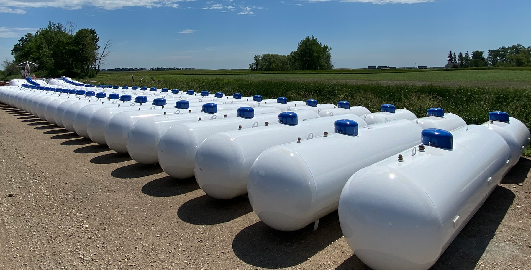 Propane trucks