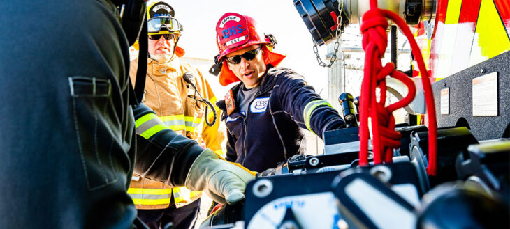 firefighter training